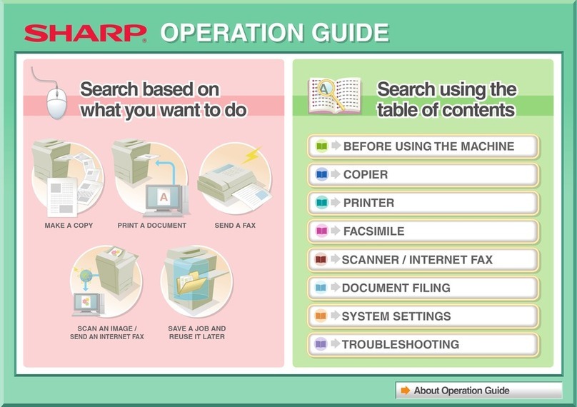 Sharp MX-B381 User manual Sharp MX-B381 User manual