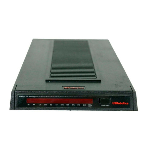 US Robotics Courier 56K 3453C User manual
