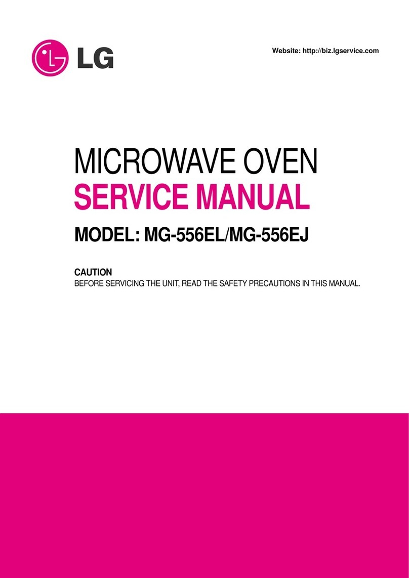 LG MG-556EL User manual