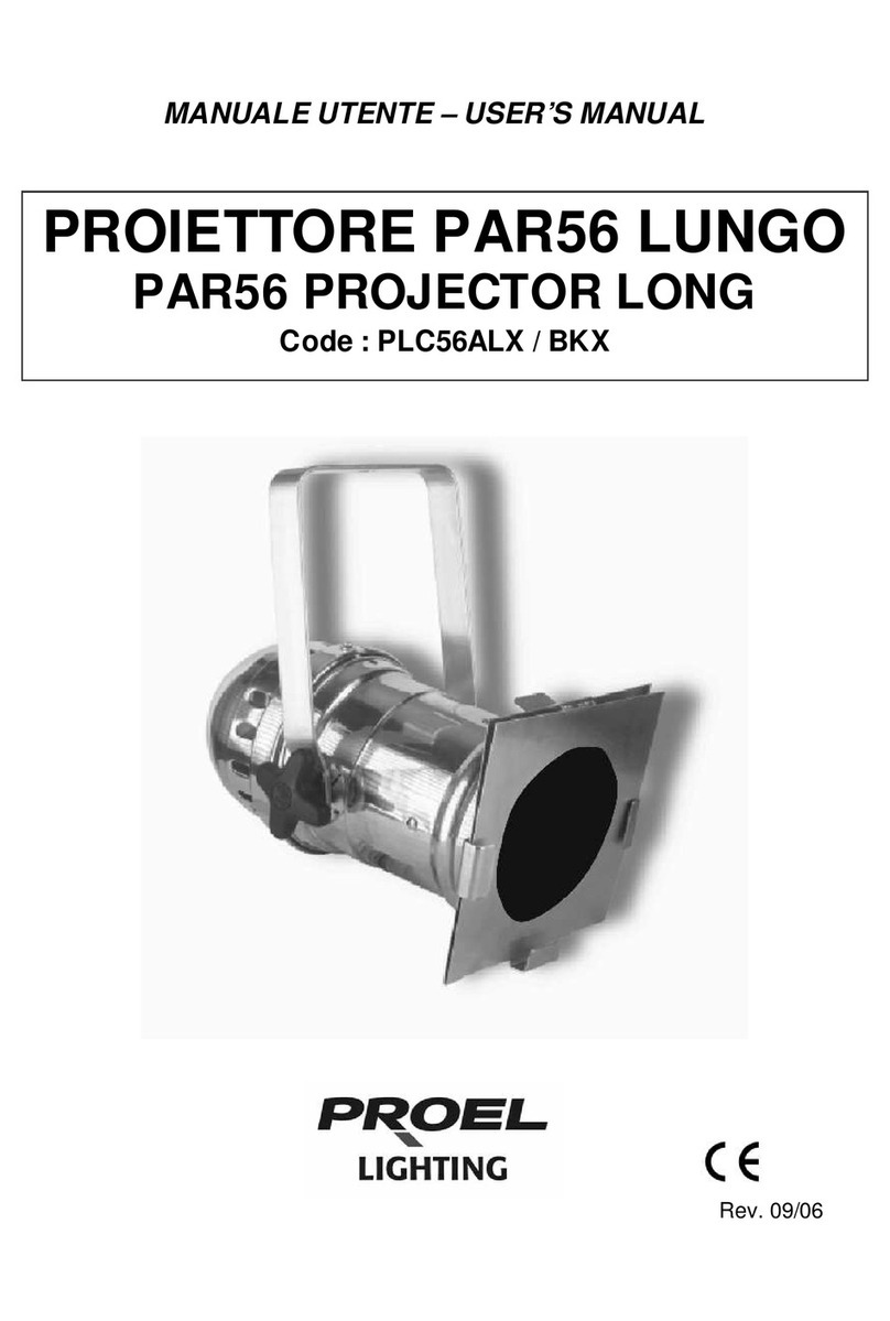 PROEL PLC56ALX User manual