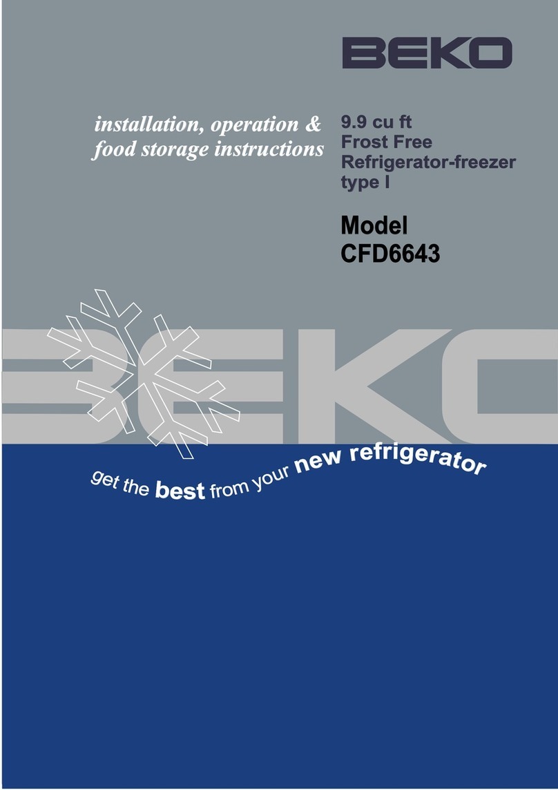 Beko CFD6643 Owner's manual
