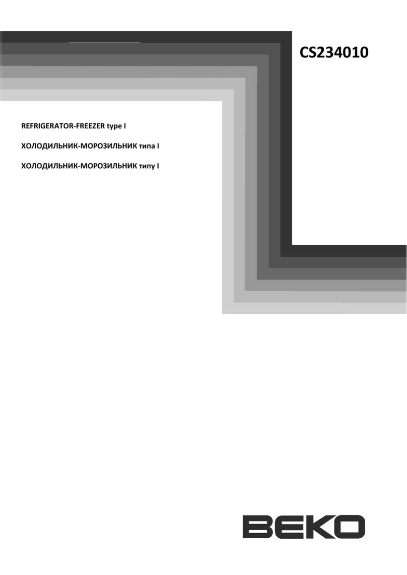 Beko CS234010 User manual