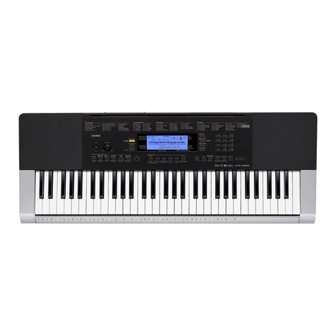 Casio CTK-4400 User manual Casio CTK-4400 User manual