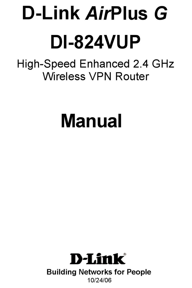 D-Link AirPlus GDI-824VUP User manual