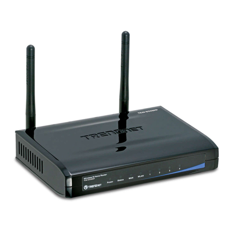 TRENDnet TEW-652BRP User manual
