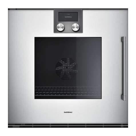 Gaggenau BO 250 use and care manual Gaggenau BO 250 use and care manual