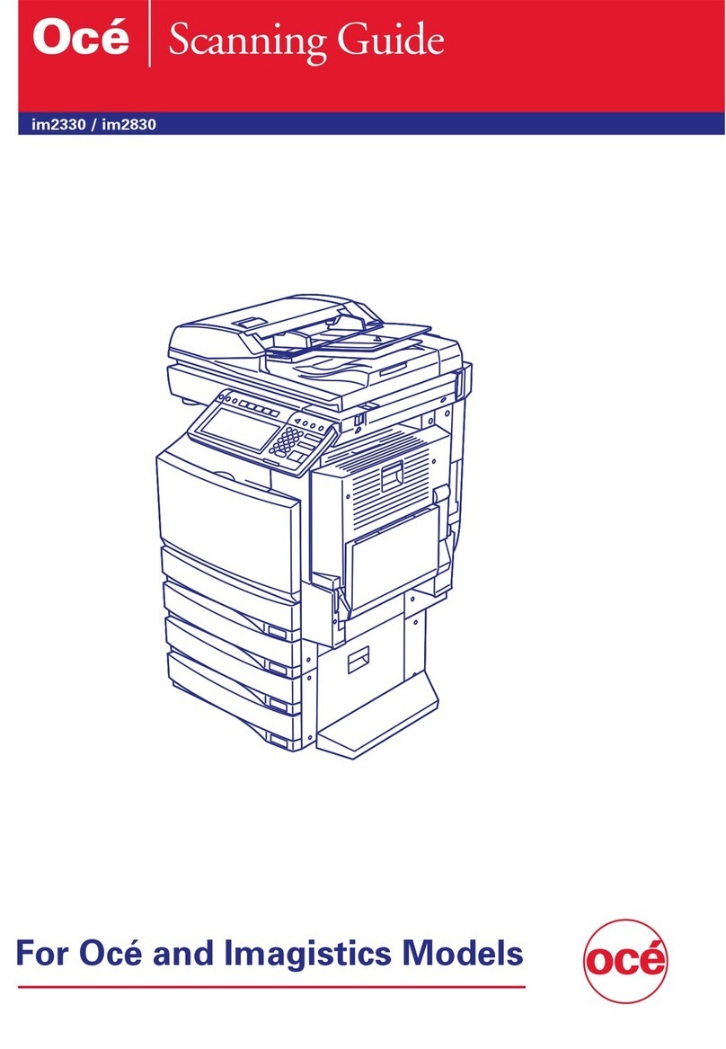 Oce im2330 Scanning guide