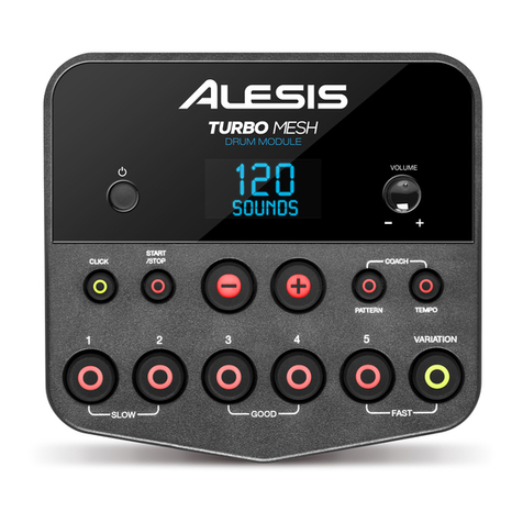 Alesis Turbo Drum Module user guide