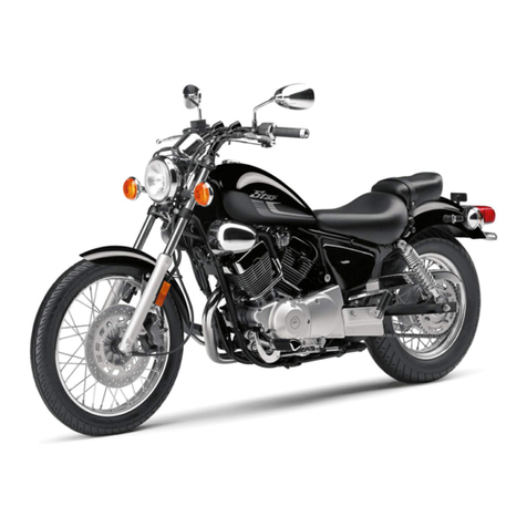 Yamaha V Star XVS250S User manual