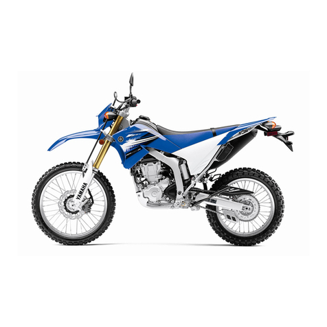 Yamaha 2012 WR250R User manual Yamaha 2012 WR250R User manual