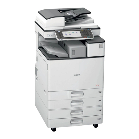 Ricoh MP C3003 User manual