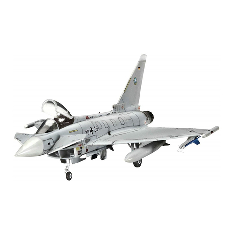REVELL Eurofighter Typhoon Single Seater User manual