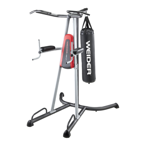 Weider 390 Lt Bench user manual
