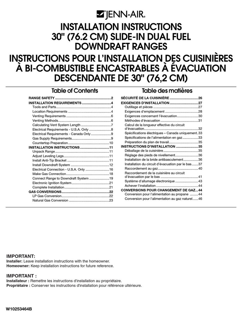Jenn-Air W10253464B User manual