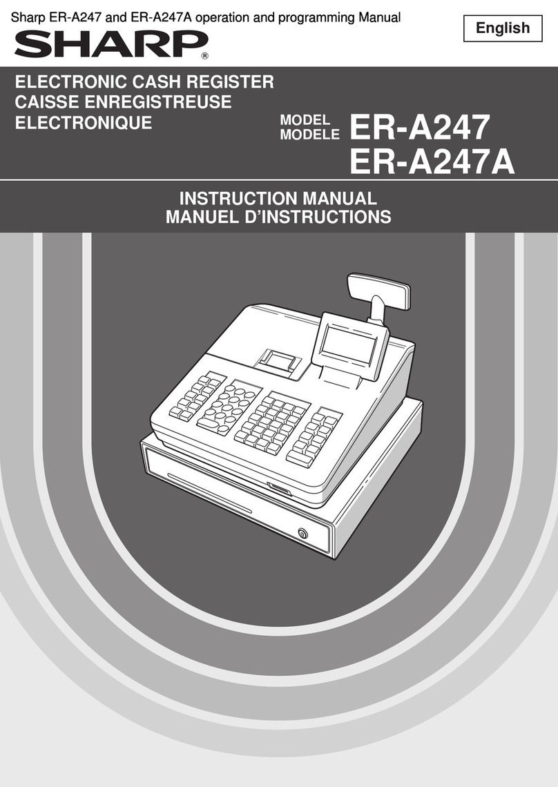 Sharp ER-A247 User manual