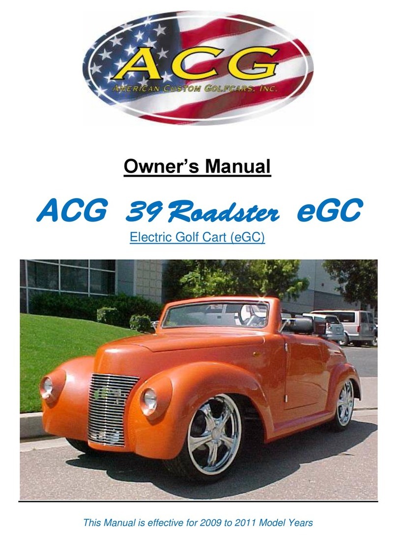 ACG 39 Roadster eGC User manual ACG 39 Roadster eGC User manual