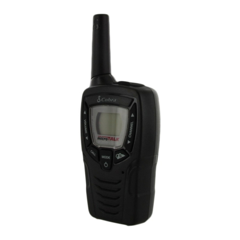 Cobra microTALK CXT345 User manual