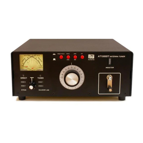 Palstar AT1500DT User manual Palstar AT1500DT User manual