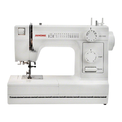 Janome Heavy Duty 1000 User manual