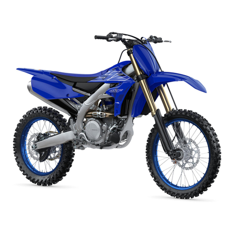 Yamaha YZ450F(D) Application guide