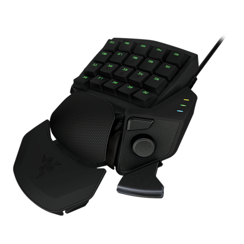 Razer Orbweaver Stealth Edition quick start guide