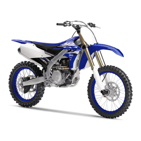 Yamaha YZ450F(B) 2012 Application guide