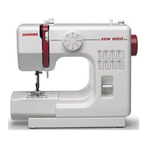 Janome Sew Mini Instruction book