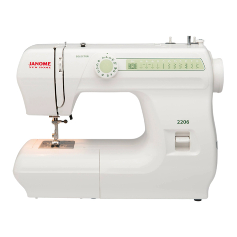 Janome 2206 User manual