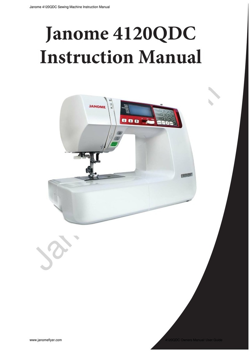 Janome 4120QDC instruction manual