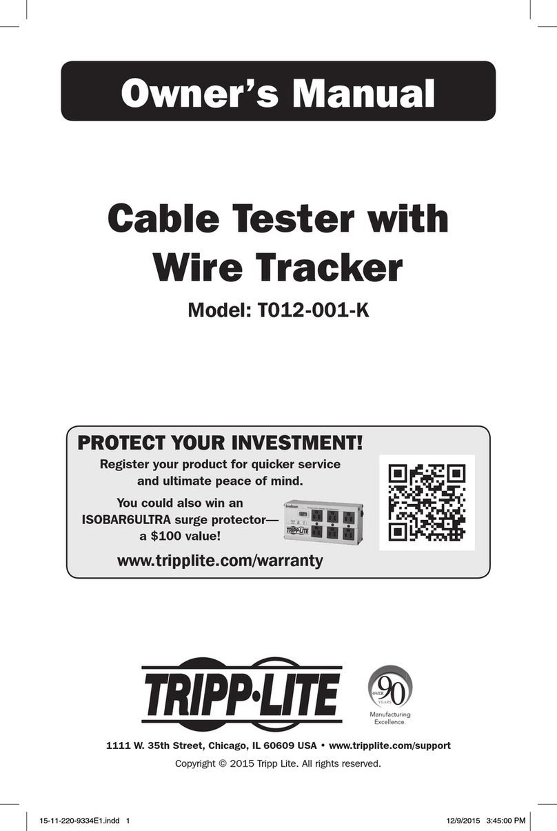 Tripp Lite T012-001-K owner's manual