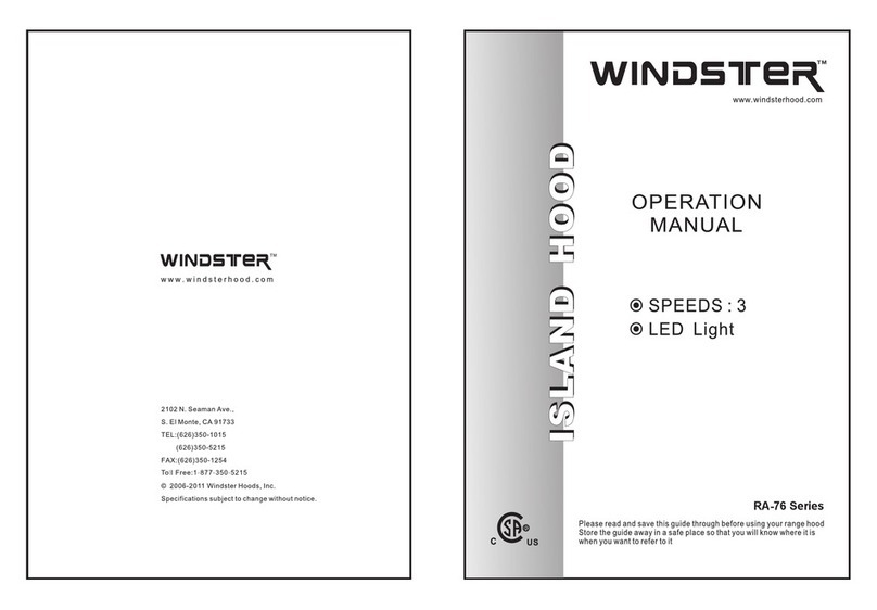 Windster RA-76 Series User manual Windster RA-76 Series User manual