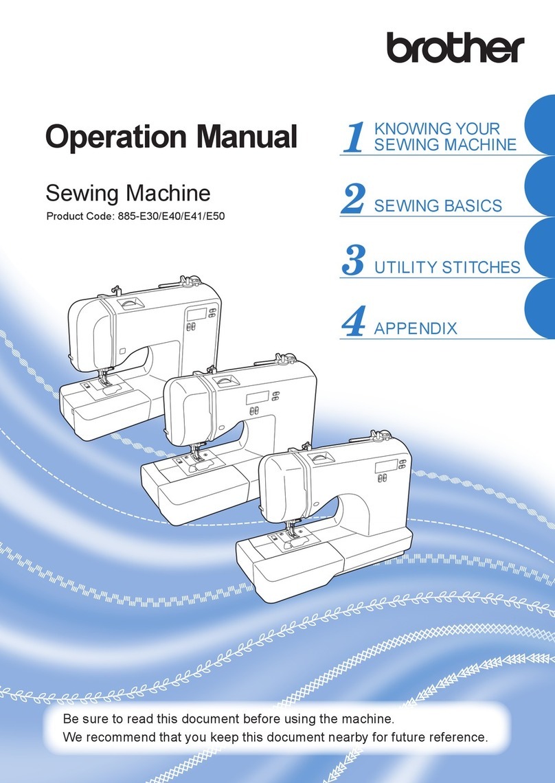 Brother 885-e30 User manual