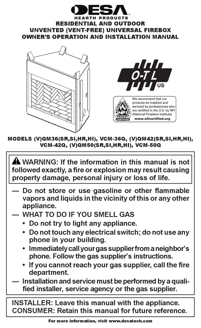 Desa VCM-36Q Quick start guide