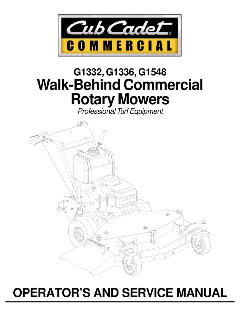 Cub Cadet G 1332 Operating manual