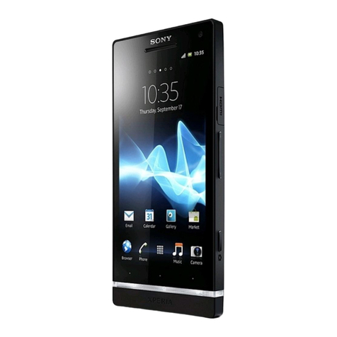 Sony Xperia SL LT26ii User manual