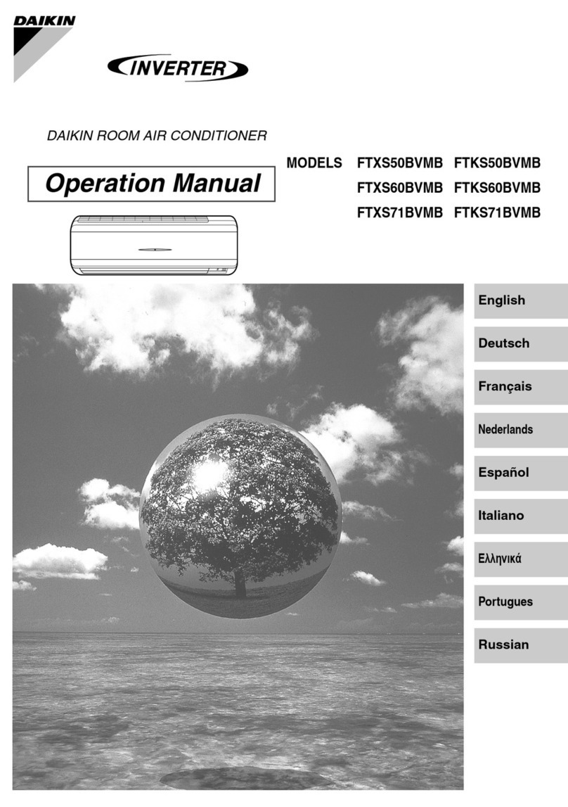 Daikin FTXS50BVMB User manual