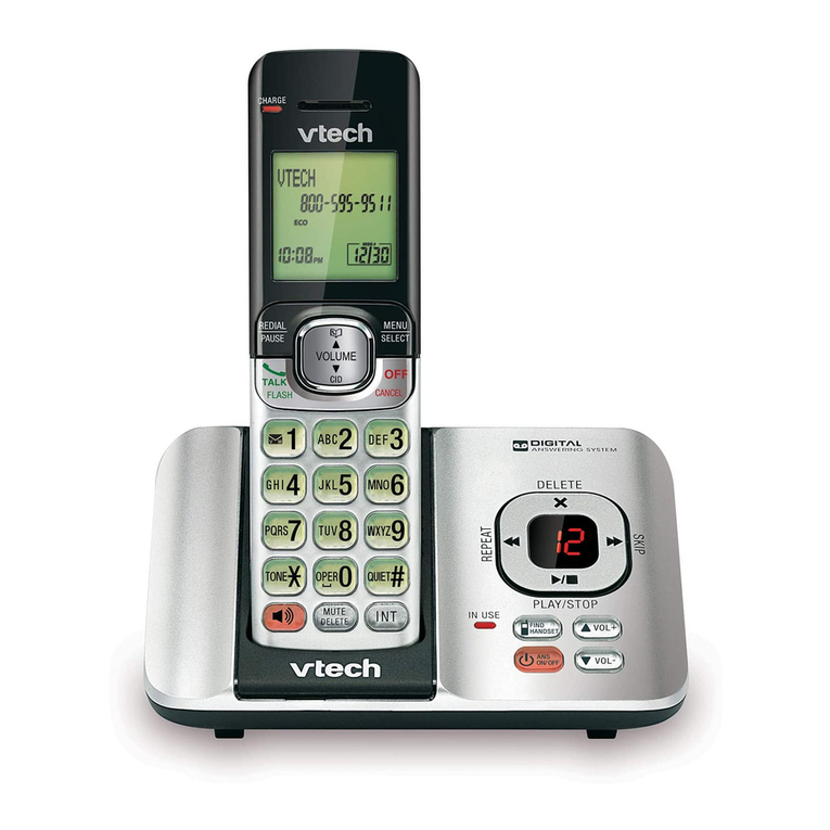 V-tech CS6529 User manual