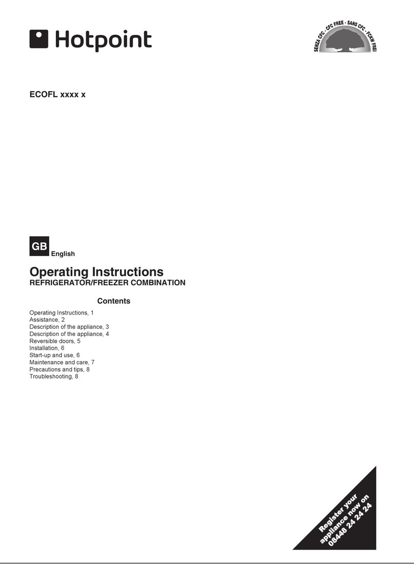 Hotpoint ECOFL series User manual