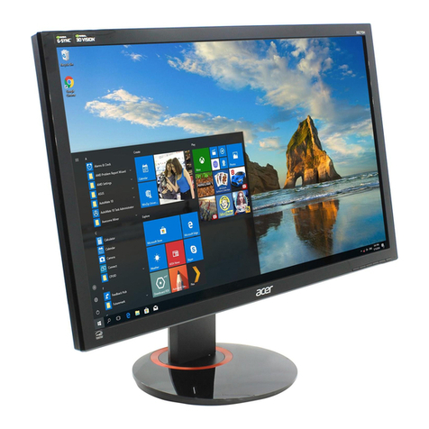 Acer XB270H User manual