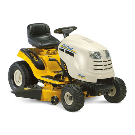 Cub Cadet LT1040 LE User manual Cub Cadet LT1040 LE User manual