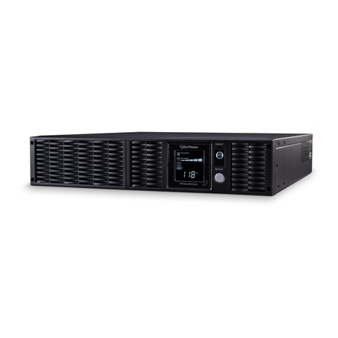 CyberPower PR750LCDRTXL2U User manual