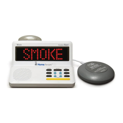 Sonic Alert HomeAware HA360MVSB manual Sonic Alert HomeAware HA360MVSB manual