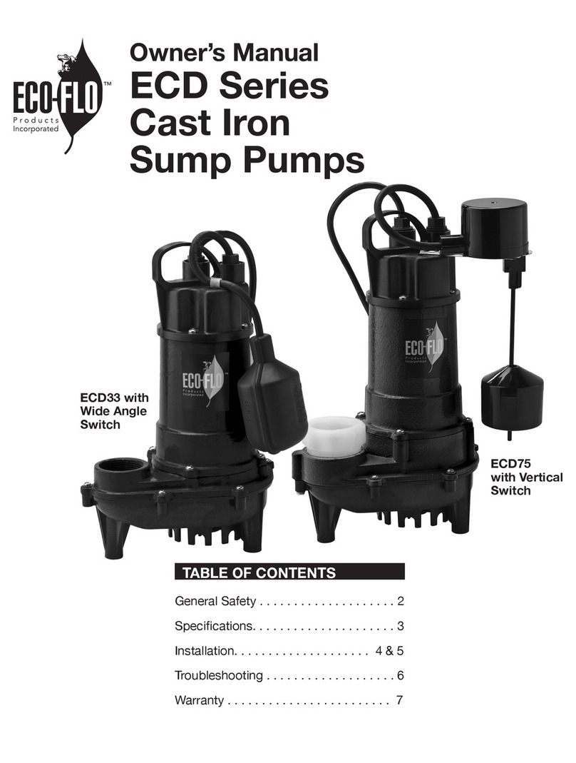 Ecoflo ECD30W owner's manual