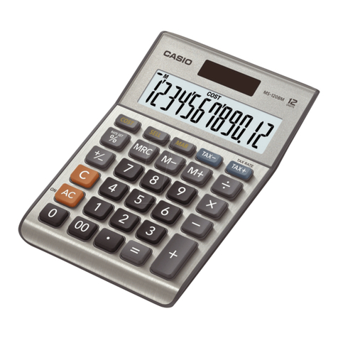 Casio MS-100BM User manual Casio MS-100BM User manual
