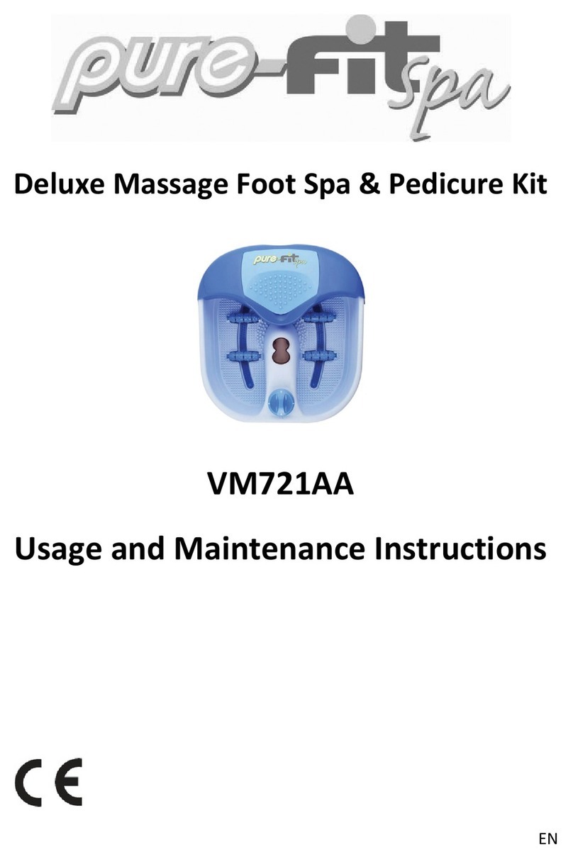 Pure-Fit Spa VM721AA Programming manual