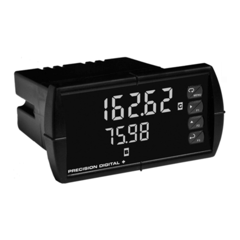Precision Digital Corporation PROVU PD6262 Series User manual Precision Digital Corporation PROVU PD6262 Series User manual