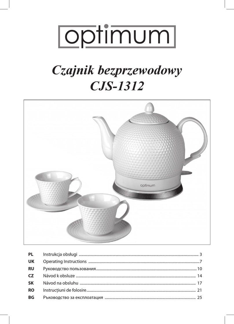 Optimum CJS-1312 operating instructions