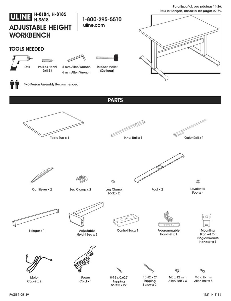 U-Line H-9618 User manual