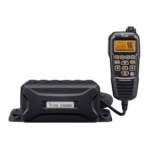 Icom iM400BB instruction manual