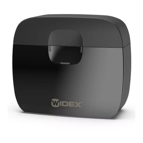 Widex mRIC CHARGE n CLEAN WPC101 User instructions